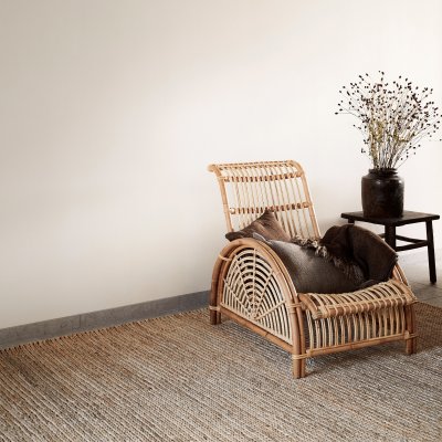 ručne tkaný koberec, veľký koberec, hnedý koberec, prírodný koberec, koberec so vzorom, koberec 140x200