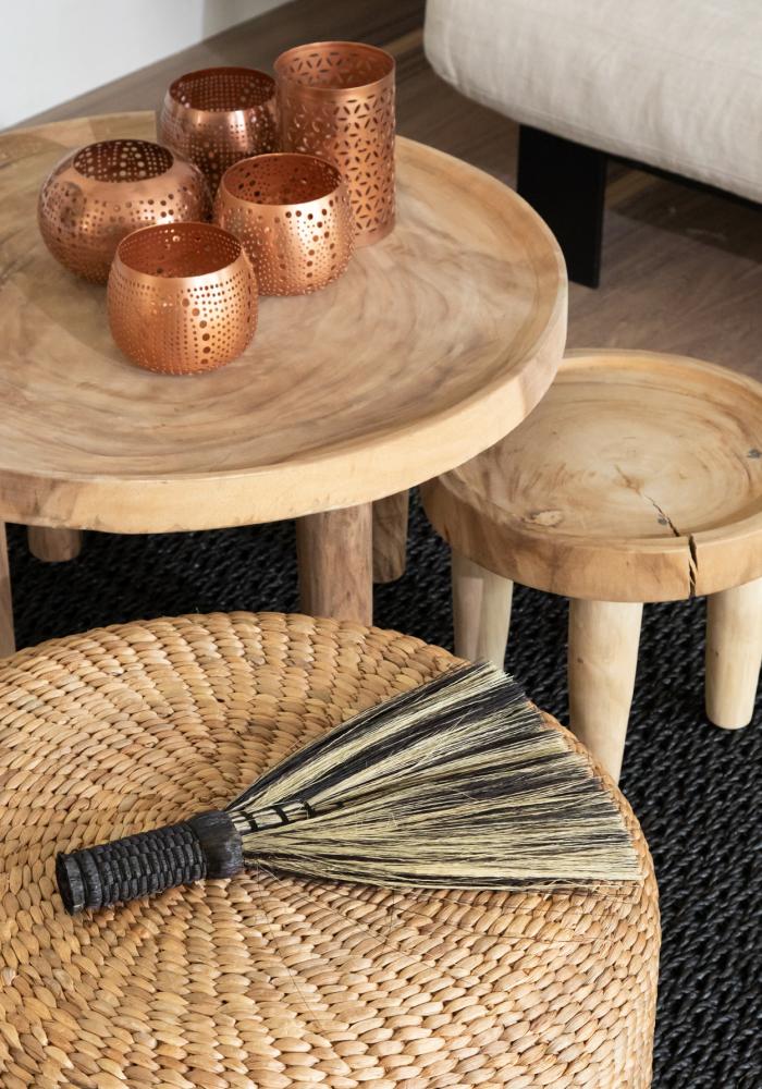 konferenčný stolík, drevený stolík, boho stolík, stolík z prírodného materiálu, malý stôl, nízky stolík, stolík do obývačky, odkladací stolík,nočný stolík, stolík do spálne