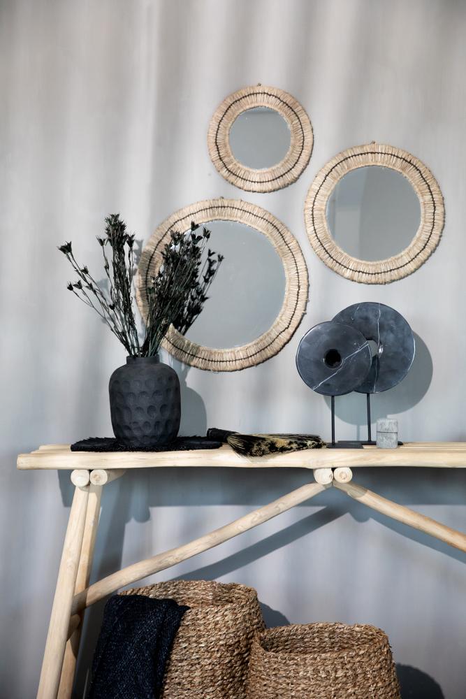 prestieranie na stôl, okrúhle prestieranie na stôl, čierne prestieranie na stôl, čierne okrúhle prestieranie na stôl, boho prestieranie na stôl, doplnky do kuchyne, doplnky na stolovanie, boho stolovanie