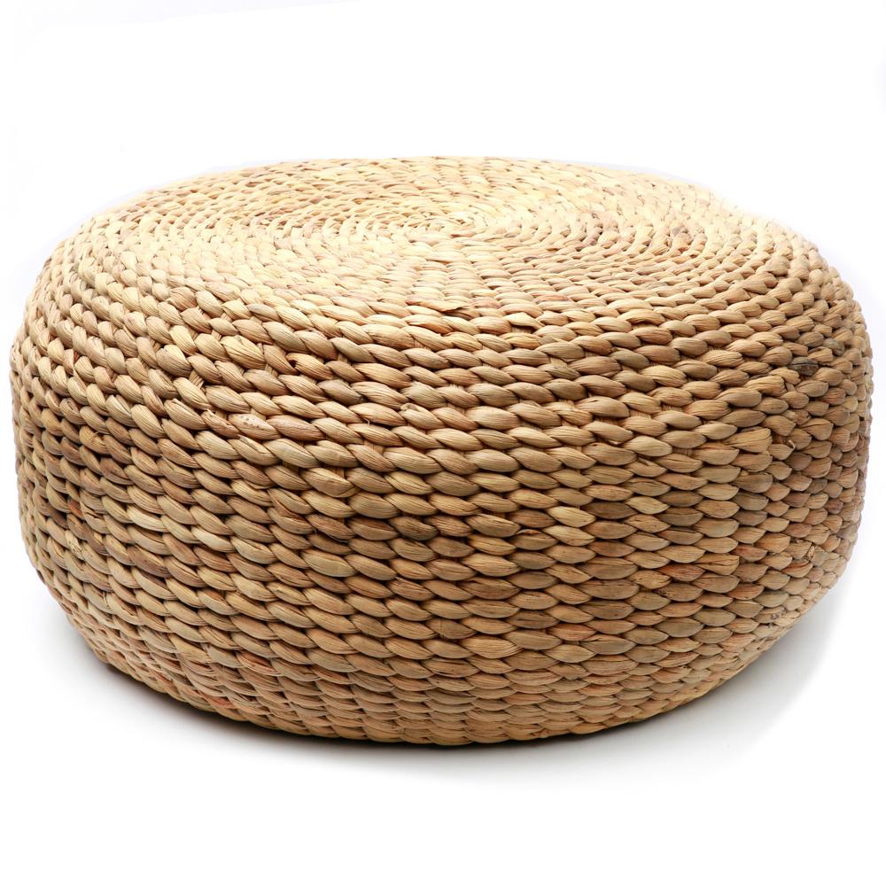 puff na sedenie, vankúš na sedenie, sedák, prírodný sedák, boho puff, boho doplnok