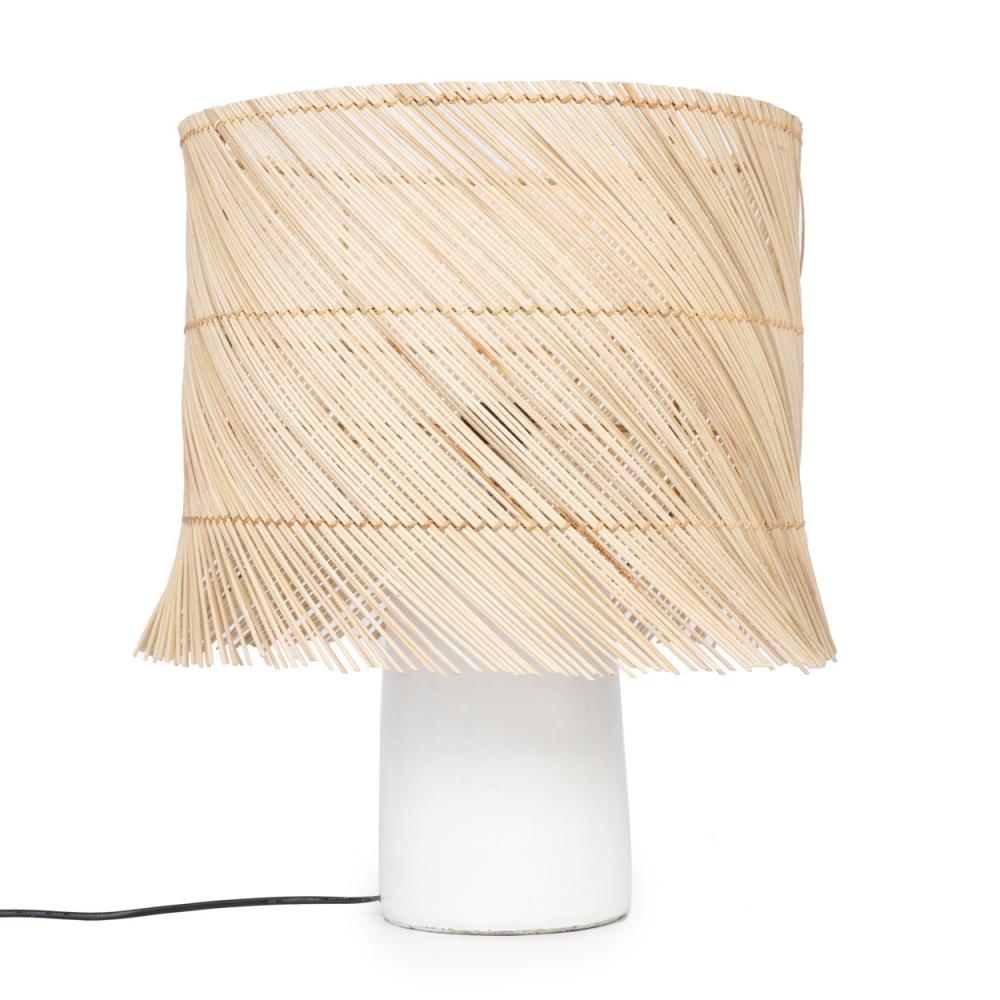 stolová lampa, stolná lampa, boho lampa,boho stolová lampa, ratanová lampa, ratanová stolová lampa, biela lampa, luxusná lampa