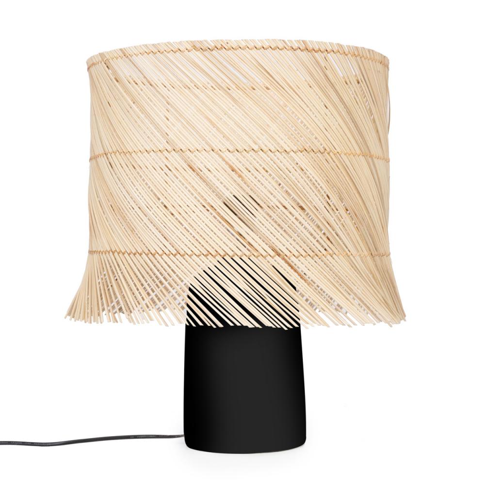 stolová lampa, prírodná stolová lampa, boho stolová lampa, bohémska stolová lampa, boho svietidlo, stolové svietidlo