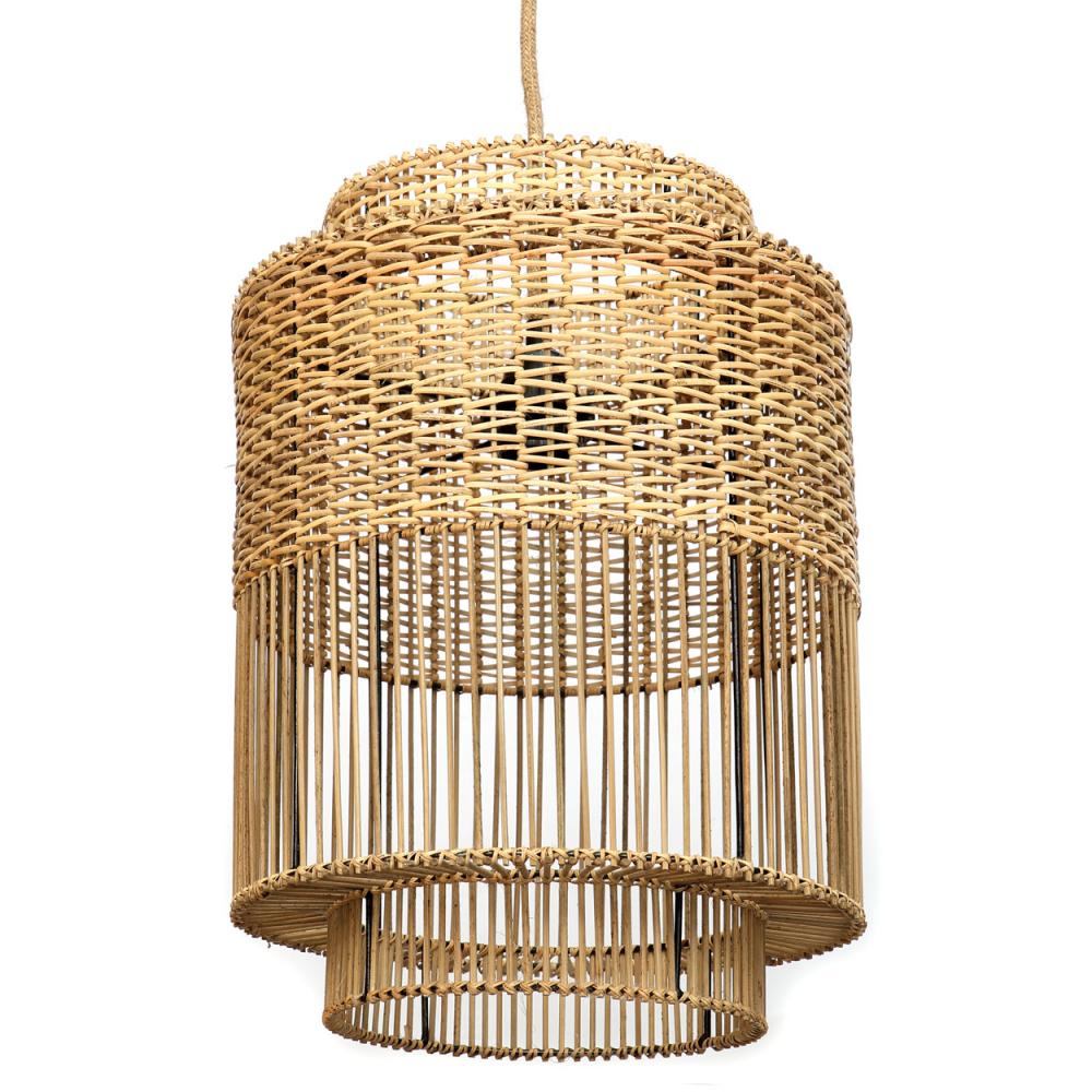 ratanová závesná lampa, boho lampa, bohémsky štýl lampy,bohémsky doplnok do domu, ručne vyrobená stropná lampa, stropné tienidlo,stropná lampa