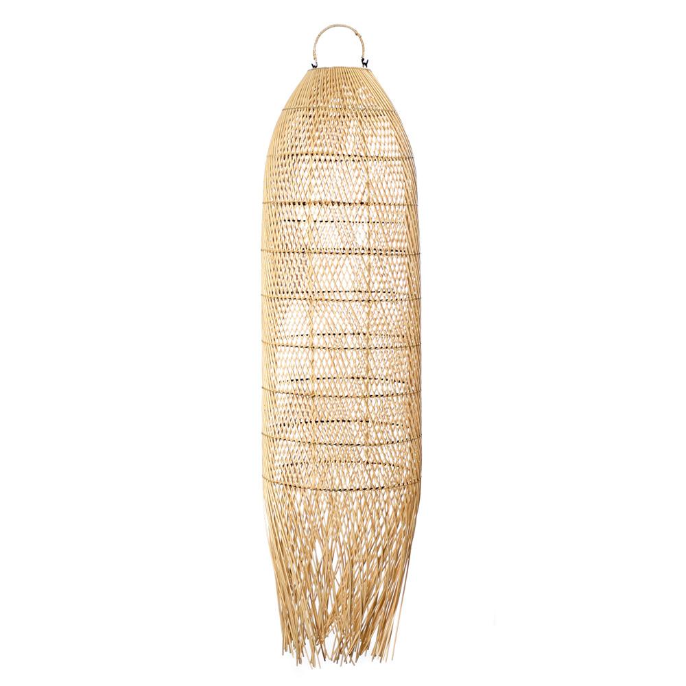závesná dlhá lampa, závesná ratanová lampa, krásna lampa, ručne vyrobená lampa, ratanová lampa